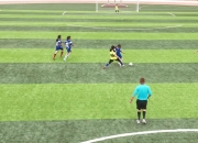 关于足球赛场精彩纷呈，球员们斗志昂扬的信息